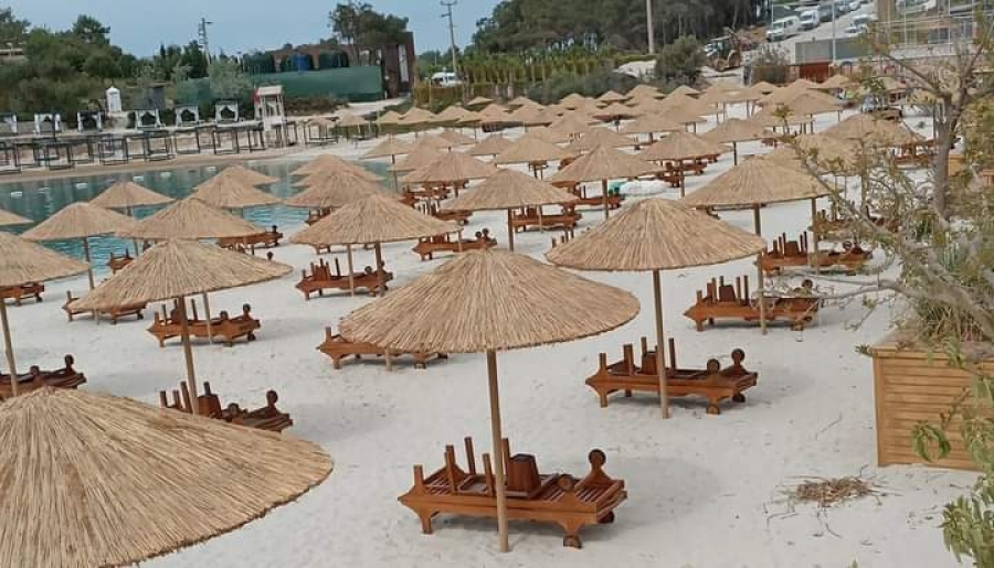 HASIR BAMBU ŞEMSİYE